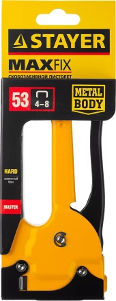 Степлер &quot;B 53&quot;, металлический корпус, для тонкой скобы тип 53 (4-8 мм), STAYER Master 3145_z01 купить в Магнитогорске