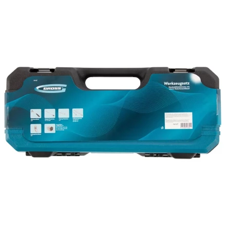 Набор инструментов 24 предмета, 120 зубьев, CrV, 1/2&quot; Gross 14147 купить в Магнитогорске