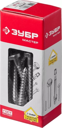 Шурупы ШДШ с шестигранной головкой (DIN 571) коробка серия МАСТЕР купить в Магнитогорске