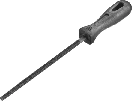 Напильник СИБИН круглый с пластиковой рукояткой, 150мм 16705-15 купить в Магнитогорске