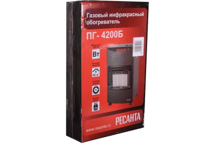 Газовый инфракрасный обогреватель Ресанта ПГ-4200Б купить в Магнитогорске