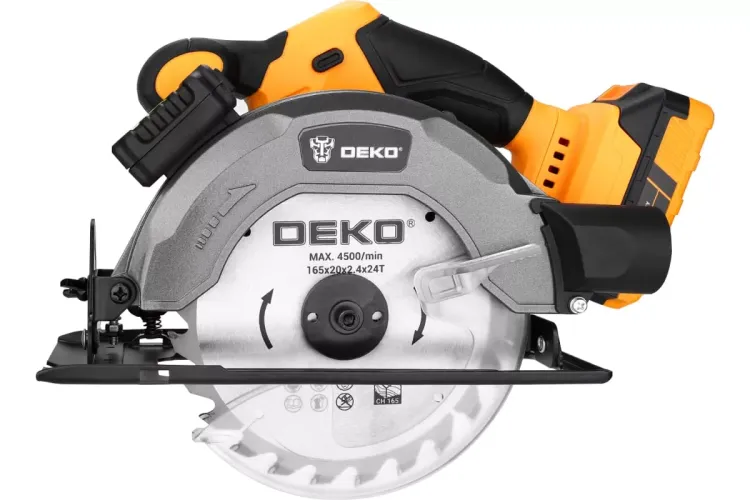 Пила дисковая аккумуляторная DEKO DKCS20 Laser, 063-4205 купить в Магнитогорске