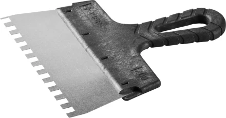 Шпатель ЗУБР &quot;МАСТЕР&quot; ФАСАДНЫЙ, нержавеющее полотно, 200мм, зуб 8х8мм 10078-20-08 купить в Магнитогорске