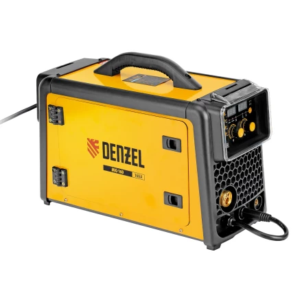 Аппарат инвертор. полуавтомат. сварки  MIG-160, 160 А, ПВ 60%, катушка 5 кг// Denzel 94309 купить в Магнитогорске