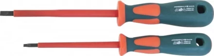 Отвертка шлицевая диэлектрическая SL  175х8,0 мм   DV13S8175  Jonnesway 47474 купить в Магнитогорске