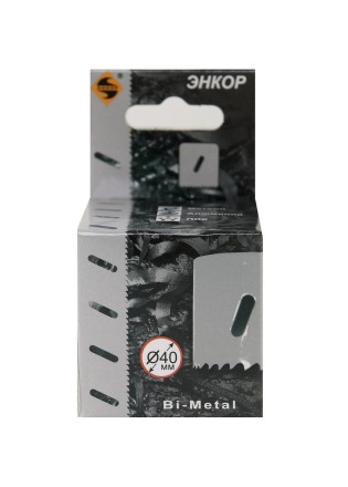 Коронка Bi-Metal Ф40 мм М3 Энкор 24140 купить в Магнитогорске