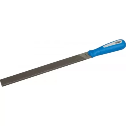 Напильник ЗУБР &quot;ЭКСПЕРТ&quot; плоский, двухкомпонентная рукоятка, № 3, 250мм 1611-25-3 купить в Магнитогорске