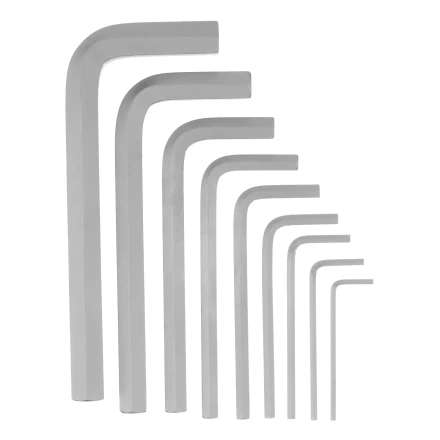 Набор ключей имбусовых, HEX, 2-12 мм, CrV, 9 шт. Сибртех 123677 купить в Магнитогорске