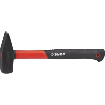 Молоток с фиберглассовой рукояткой, ЗУБР &quot;МАСТЕР&quot; 20020-15, кованый, 1500 г 20020-15 купить в Магнитогорске