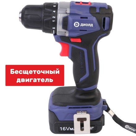 Аккумуляторная дрель-шуруповерт Диолд ДЭА-16Л-08 купить в Магнитогорске