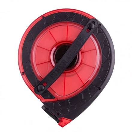 Рулетка геодезическая 50 м х 15 мм закрытый корпус фибергласовая лента двусторонняя шкала Pro Matrix 31272 купить в Магнитогорске