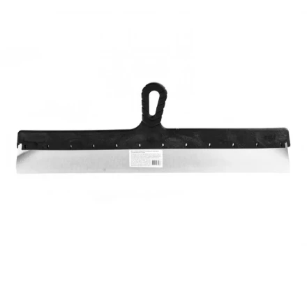 Шпатель фасадный из нержавеющей стали 600 мм пластмассовая ручка 85137 купить в Магнитогорске