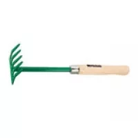 Грабли 5-зубые 90 мм деревянная рукоятка 340 мм  PALISAD 61755 купить в Магнитогорске