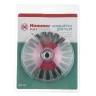 Кордщетка HAMMER тарелка 125мм для УШМ витая сталь (207-113) купить в Магнитогорске