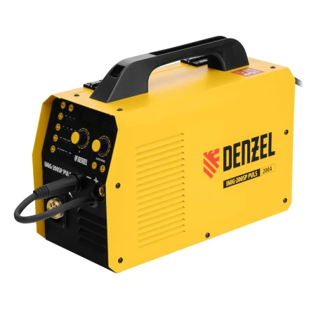 Аппарат инвертор. полуавтомат. cварки IMIG-200SP Pulse, 200 А, ПВ 60%, катушка 5 кг// Denzel 94362 купить в Магнитогорске