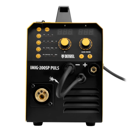 Аппарат инвертор. полуавтомат. cварки IMIG-200SP Pulse, 200 А, ПВ 60%, катушка 5 кг// Denzel 94362 купить в Магнитогорске