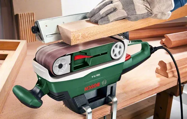 Ленточная шлифмашина BOSCH PBS 75 A (0.603.2A1.020) купить в Магнитогорске