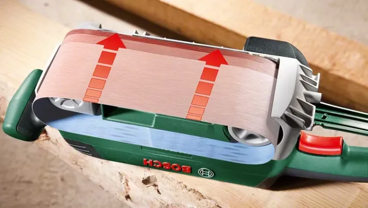 Ленточная шлифмашина BOSCH PBS 75 A (0.603.2A1.020) купить в Магнитогорске