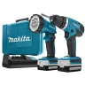 Дрель-шуруповерт аккумуляторная Makita DF347DWLE купить в Магнитогорске