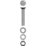 Винт (DIN965) в комплекте с гайкой (DIN934), шайбой (DIN125), шайбой пруж. (DIN127), M6 x 40 мм, 8 шт, ЗУБР 303456-06-040 купить в Магнитогорске