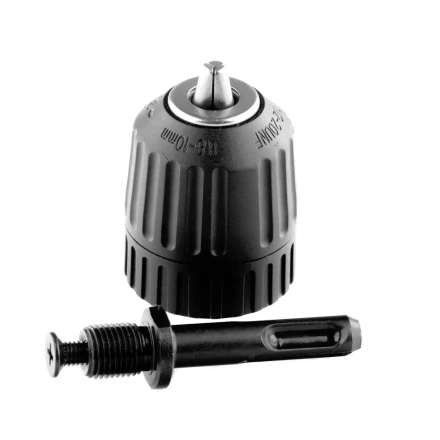 Патрон для дрели БЗП 1-10 мм 1/2 адаптер SDS Plus Сибртех 168087 купить в Магнитогорске