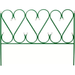 Забор декоративный GRINDA &quot;РЕНЕССАНС&quot;, металлический, 50x345см 422263