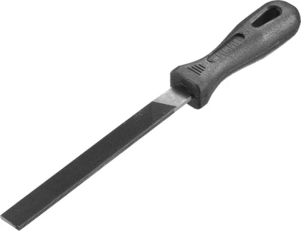 Напильник СИБИН плоский с пластиковой рукояткой, 150мм 16701-15 купить в Магнитогорске