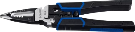 ЗУБР ЭК-6, 6в1, 210мм, электромонтажные клещи, Профессионал (23348) купить в Магнитогорске