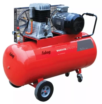 Компрессор масляный поршневой ременной FUBAG B6800В/270 СТ-7.5 купить в Магнитогорске