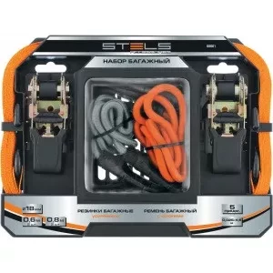 Набор стяжек и резинок для фиксации грузов STELS 54403 купить в Магнитогорске