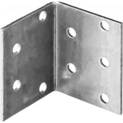 Крепежный угол ЗУБР &quot;МАСТЕР&quot; равносторонний, 50х40х40мм, 50 шт 310205-050-040