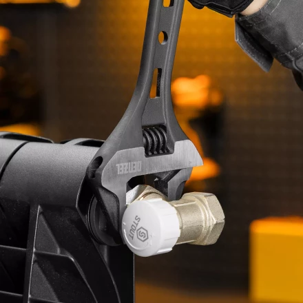 Ключ разводной Denzel 15750, 300 мм, CrV, кованый купить в Магнитогорске