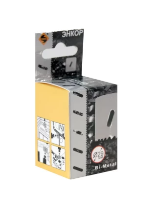 Коронка Bi-Metal Ф29 мм М3 Энкор 24129 купить в Магнитогорске