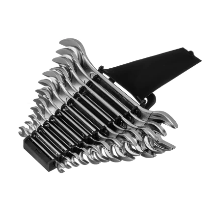 Набор ключей рожковых Matrix 15278, 6 х 32 мм, 12 шт., CrV, хромированные купить в Магнитогорске