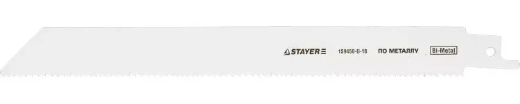 Полотно STAYER "PROFI" S1122VF к саб эл.ножов Bi-Met,унив с перем шаг зубьев,дерев с гвозд,мет,пласт,мет.трубы до 4" 159450-U-18 купить в Магнитогорске