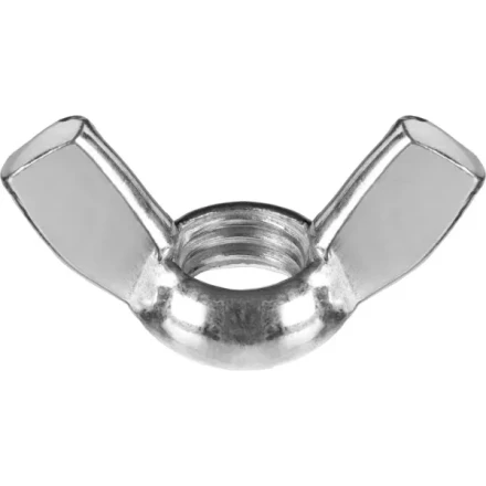 Гайка ЗУБР "МАСТЕР" барашковая, DIN 315, оцинкованная, M8, 5кг 303730-08 купить в Магнитогорске