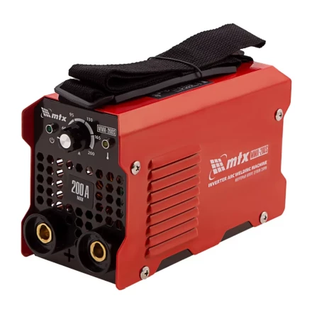 Инверторный аппарат дуговой сварки MMA-200S, 200 А, ПВ60%, диаметр электрода 1,6-5 мм MTX 94391 купить в Магнитогорске