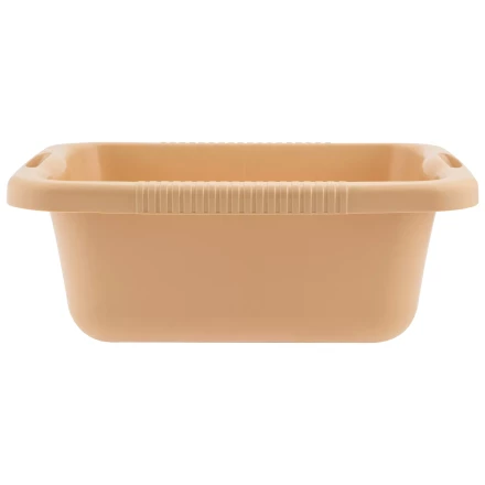 Таз пластмассовый прямоугольный 25 л, бежевый, Home Palisad 929925 купить в Магнитогорске