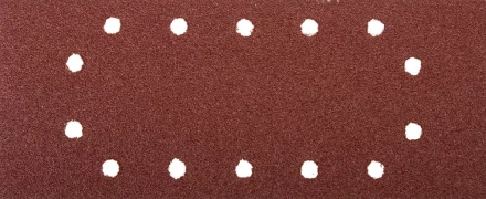 Лист шлифовальный ЗУБР &quot;МАСТЕР&quot;, 14 отверстий, для ПШМ на зажимах, Р40, 115х280мм, 5шт 35594-040 купить в Магнитогорске