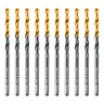 Сверло по металлу, 3,5 мм, HSS-Tin, Golden Tip, 10 шт. Denzel 717207 купить в Магнитогорске
