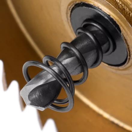 Коронка по металлу HSS, 60 мм, нитридтитановое покрытие Denzel 724119 купить в Магнитогорске