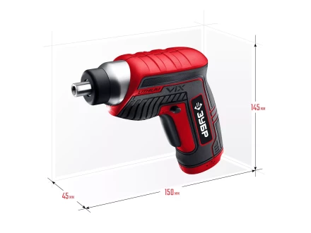 Отвертка аккумуляторная ViX ЗО-Е-3.6 Ли серия МАСТЕР купить в Магнитогорске