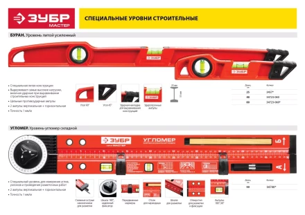 Уровни-угломеры серия МАСТЕР купить в Магнитогорске