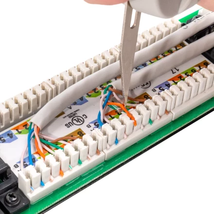 Инструмент КВТ PD-01 для заделки витой пары в кросс-панель (85736) купить в Магнитогорске