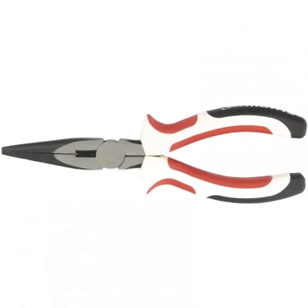 Длинногубцы Premium 200 мм прямые трехкомпонентные рукоятки MATRIX 17187 купить в Магнитогорске