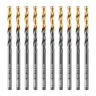 Сверло по металлу, 3,8 мм, HSS-Tin, Golden Tip, 10 шт. Denzel 717208 купить в Магнитогорске