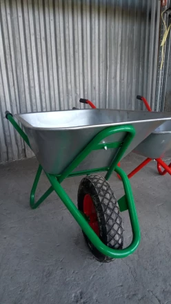 Тачка садово-строительная усиленная грузоподъемность 200 кг объем 90 л PALISAD 68935 купить в Магнитогорске