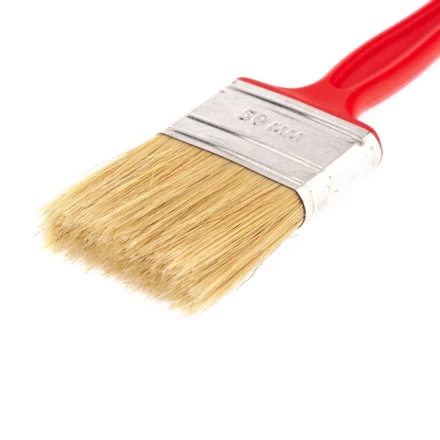 Кисть флейцевая удлиненная, 50 x 12, натуральная щетина, пластиковая ручка Matrix 83402 купить в Магнитогорске