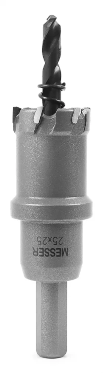 ТСТ коронка MESSER 25X25 с центрирующим сверлом и толкающей пружиной купить в Магнитогорске