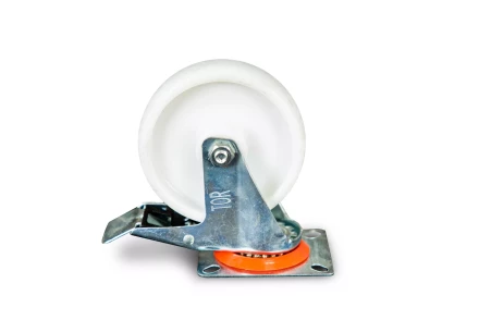 Колесо поворотное полипропилен SRCnb 55 125 мм с тормозом (N) 1024188 купить в Магнитогорске